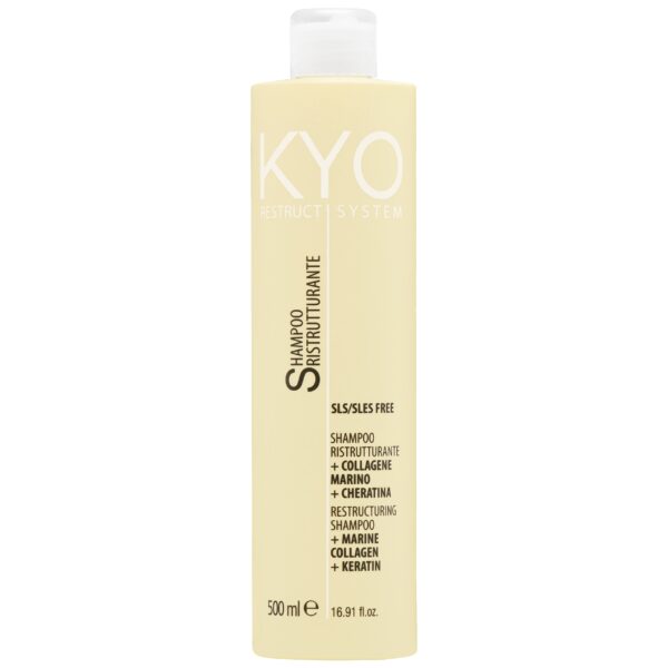 KYO Restruct System Restructuring Shampoo - szampon do włosów z keratyną, 500ml