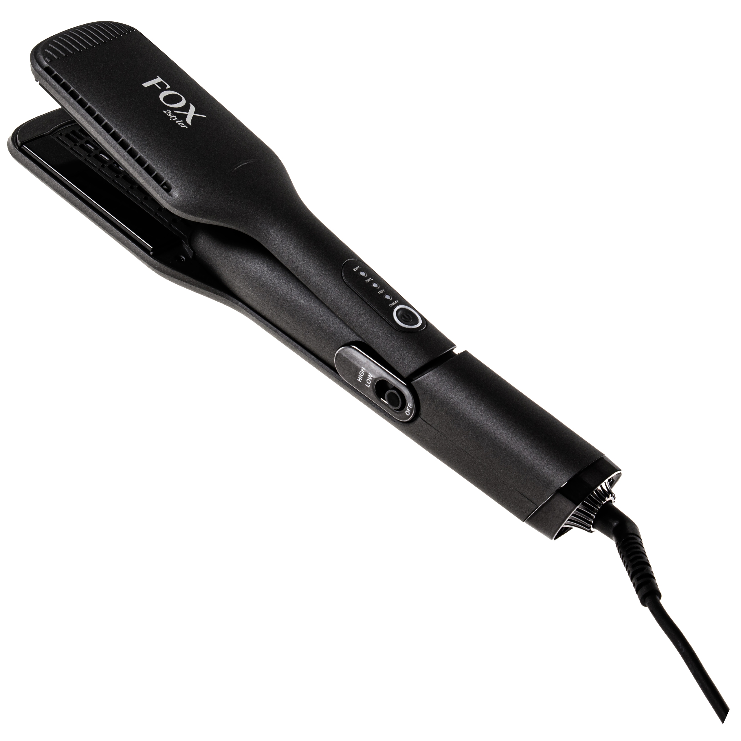 FOX 2Styler 2w1 – profesjonalna prostownica ceramiczna z funkcją suszenia, 300 W