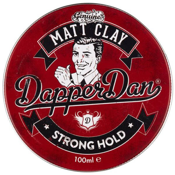 Dapper Dan Matt Clay - glinka o silnym chwycie i naturalnie matowym wykończeniu, 100ml