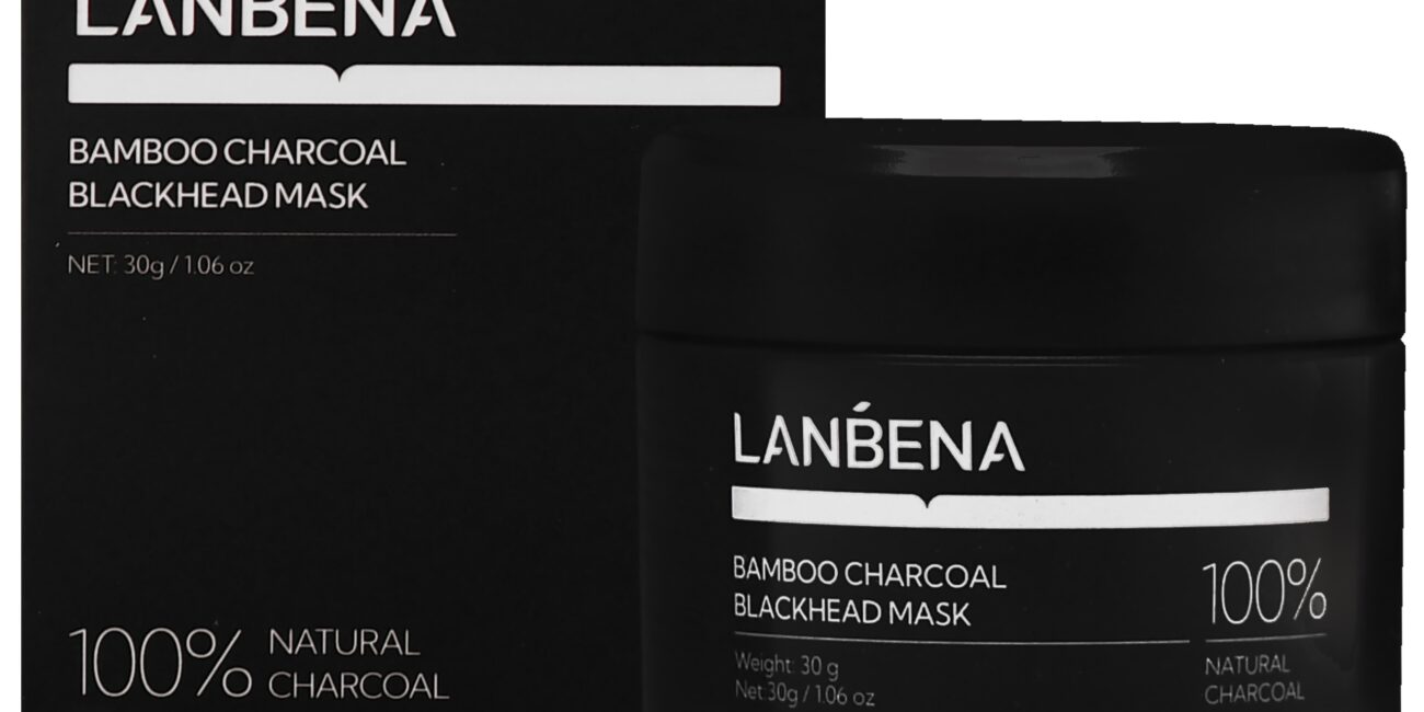 Lanbena Bamboo Charcoal Blackhed Mask - maska na wągry i zaskórniki, 30g