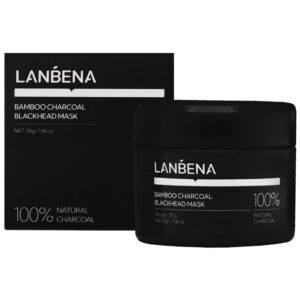 Lanbena Bamboo Charcoal Blackhed Mask - maska na wągry i zaskórniki, 30g