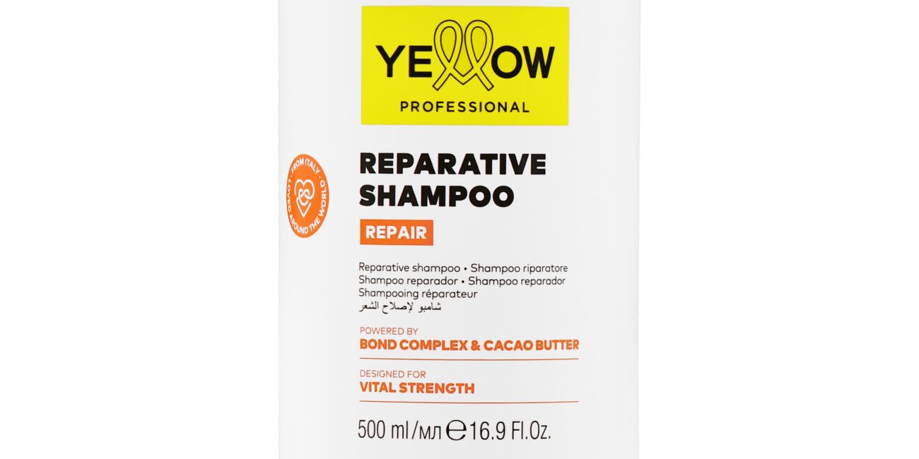 Alfaparf Yellow Repair Shampoo – regenerujący szampon do włosów zniszczonych, 500 ml