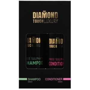 Diamond Touch Luxury Free Sulphate zestaw szampon + odżywka - zestaw do włosów delikatnych, 2x250ml