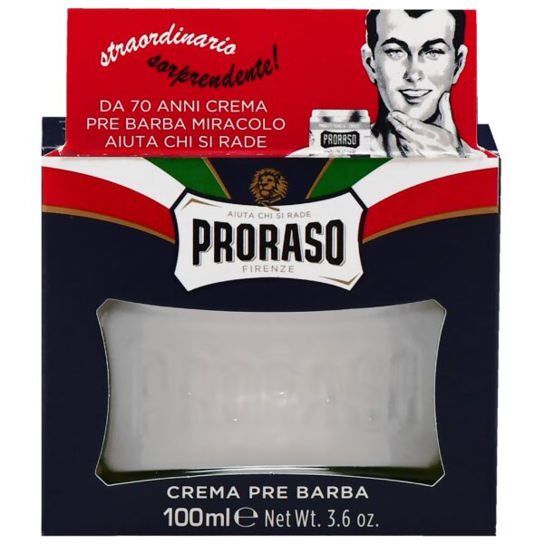Proraso Protective Pre Shave Cream - łagodny krem przed goleniem z aloesem, 100ml