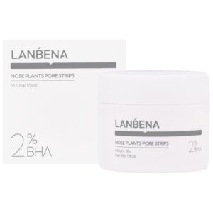Lanbena Nose Plants Pore Strips 2% BHA - plastry usuwające zaskórniki, 30g