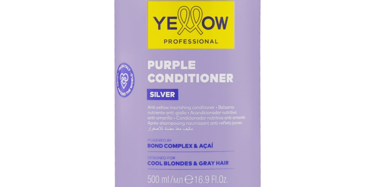 Alfaparf Yellow Purple Conditioner – tonująca odżywka do włosów blond neutralizująca żółte refleksy, 500ml