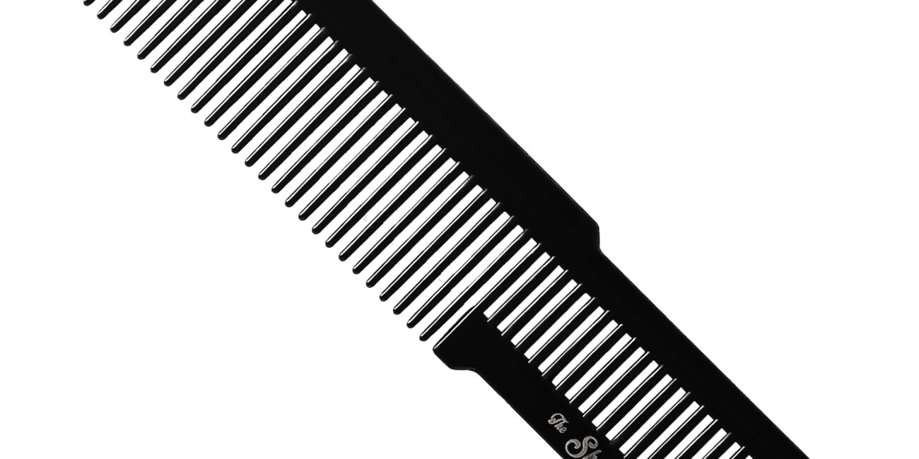 The Shave Factory Hair Comb 037 - męski grzebień do stylizacji włosów, kolor czarny