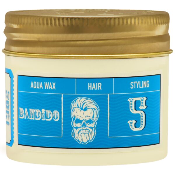 Bandido Aquawax No 5 Medium Blue – wodna pomada do stylizacji włosów, 125ml