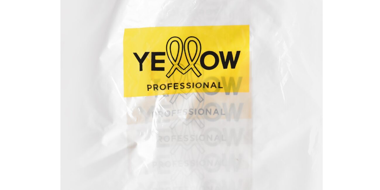 Alfaparf Yellow Disposable Capes - peleryny jednorazowe fryzjerskie, 30 sztuk