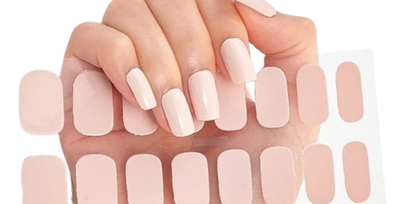 Deni Carte Naklejki Żelowe - naklejki na paznokcie utwardzane UV/LED, różne kolory Light Nude | Jasny Cielisty