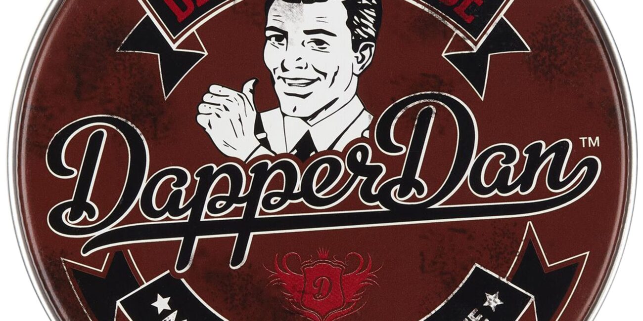Dapper Dan Deluxe Pomade - wszechstronna wodna pomada o średnim chwycie i połysku, 100ml