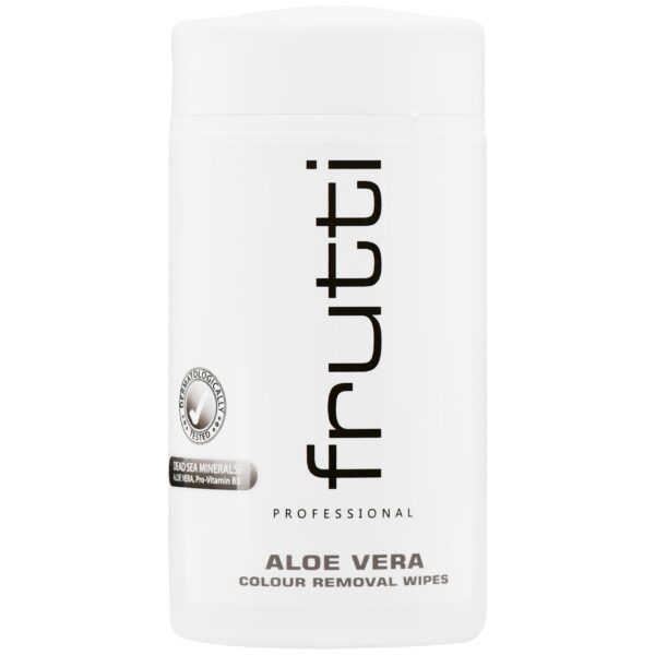 Frutti Chusteczki z aloesem do usuwania śladow farby, bezpieczne dla skóry, 100szt.