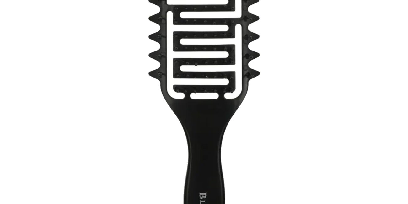 Poniks Blackomb GlowCurls Brush - szczotka masująca do włosów kręconych i falowanych