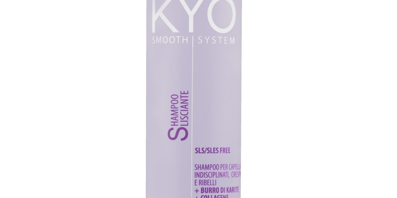 KYO Smooth System Frizzy Hair Shampoo - łagodny szampon wygładzający, 500ml