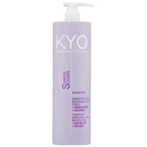 KYO Smooth System Frizzy Hair Shampoo - delikatny szampon do włosów, 1000ml
