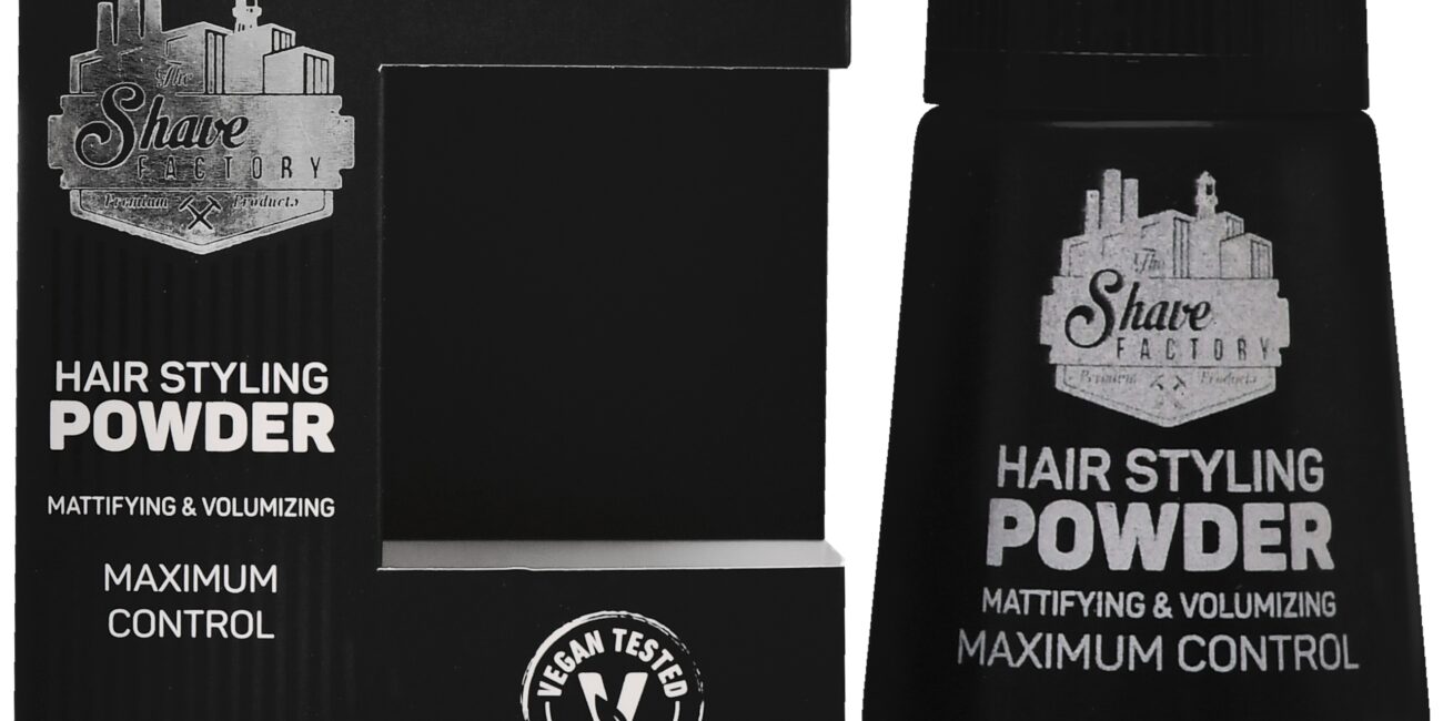 The Shave Factory Hair Styling Powder - puder do stylizacji włosów dla mężczyzn, 20g