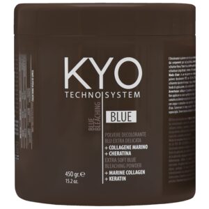 KYO Techno System Blue Bleaching Powder - rozjaśniacz w proszku, 450g