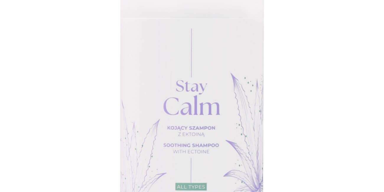 Anwen Stay Calm - kojący szampon z ektoiną do wrażliwej skóry głowy, 300ml