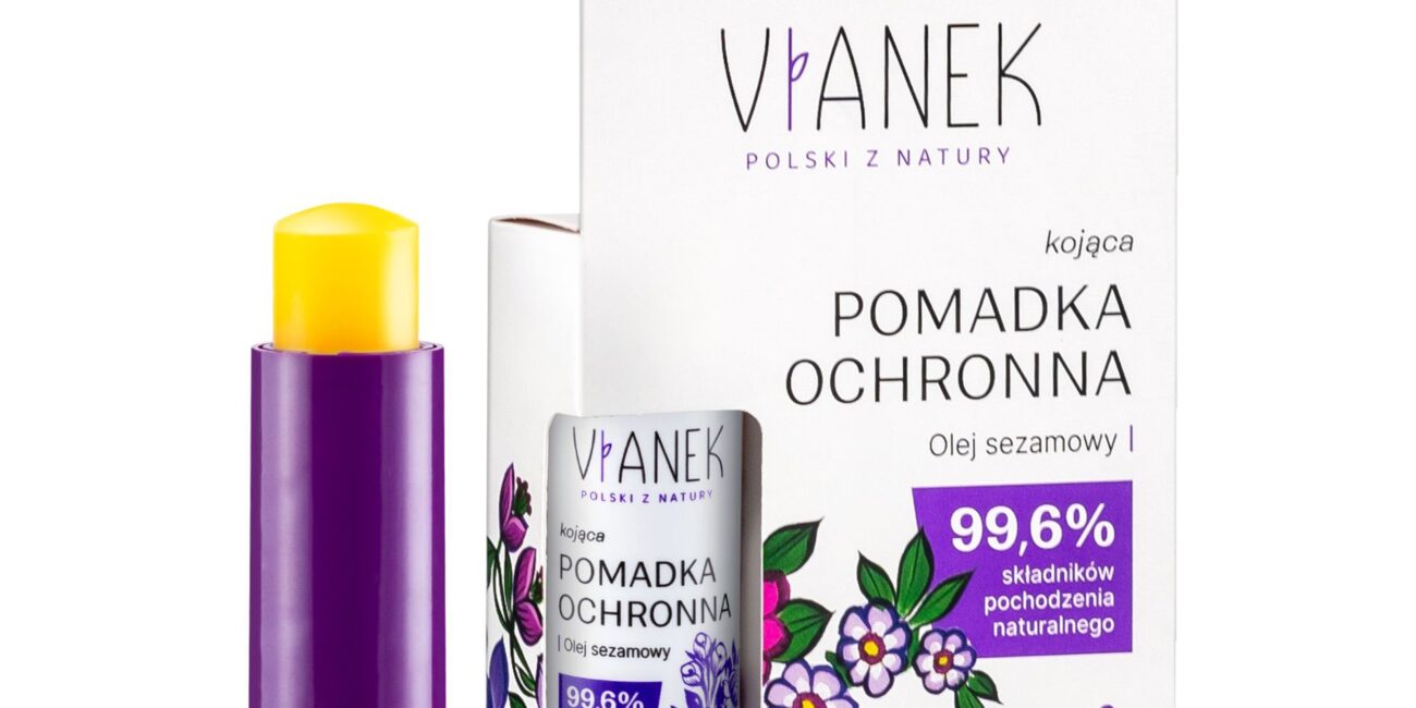 Vianek Kojąca pomadka ochronna – ochrona i pielęgnacja ust, 4.6 g