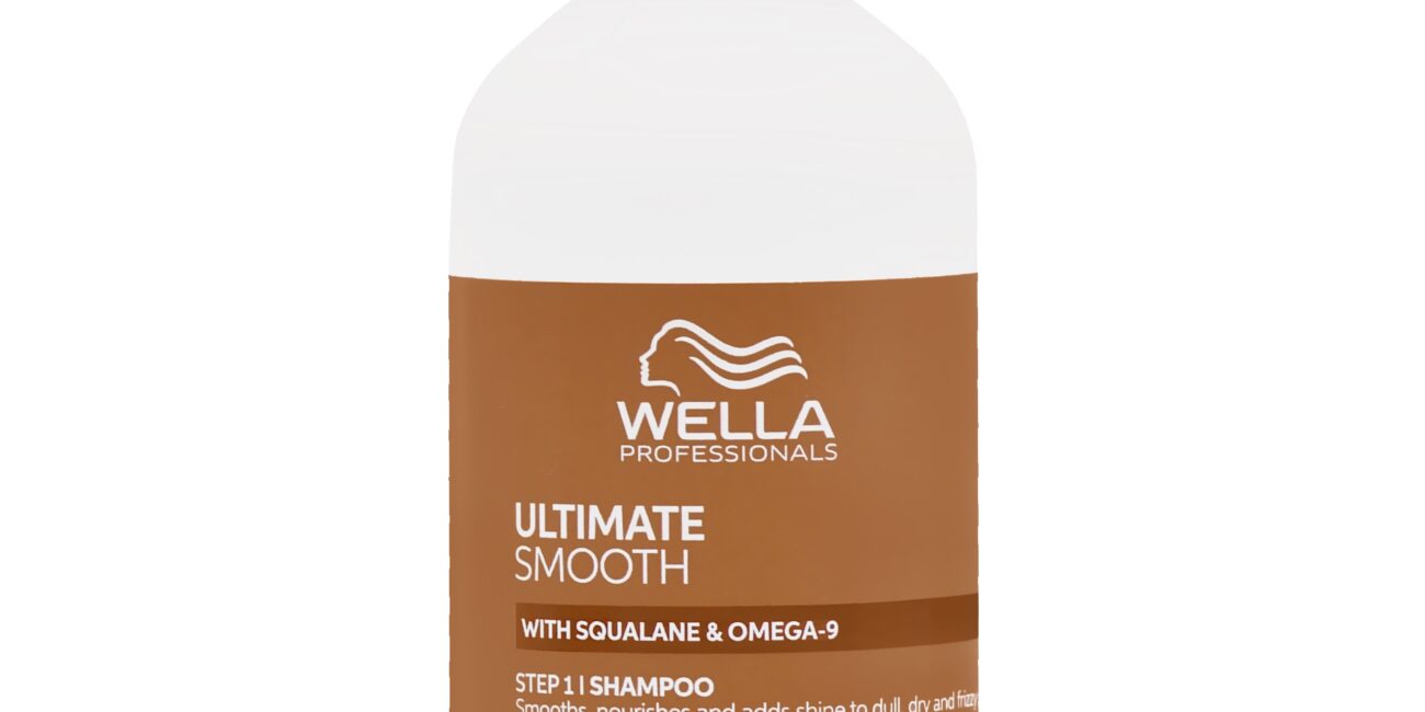 Wella ULTIMATE Smooth Shampoo - wygładzający szampon do włosów suchych i kręconych, 100ml