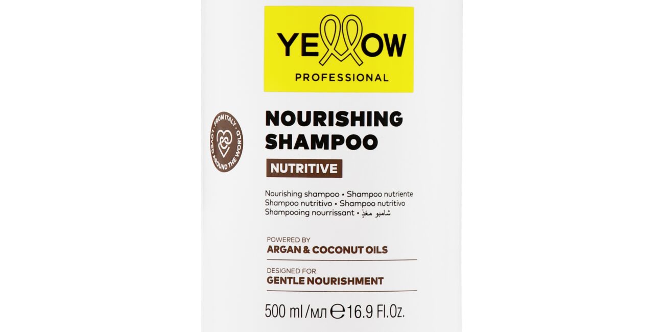 Alfaparf Yellow Nutritive Shampoo – odżywczy szampon do włosów suchych i matowych, 500 ml