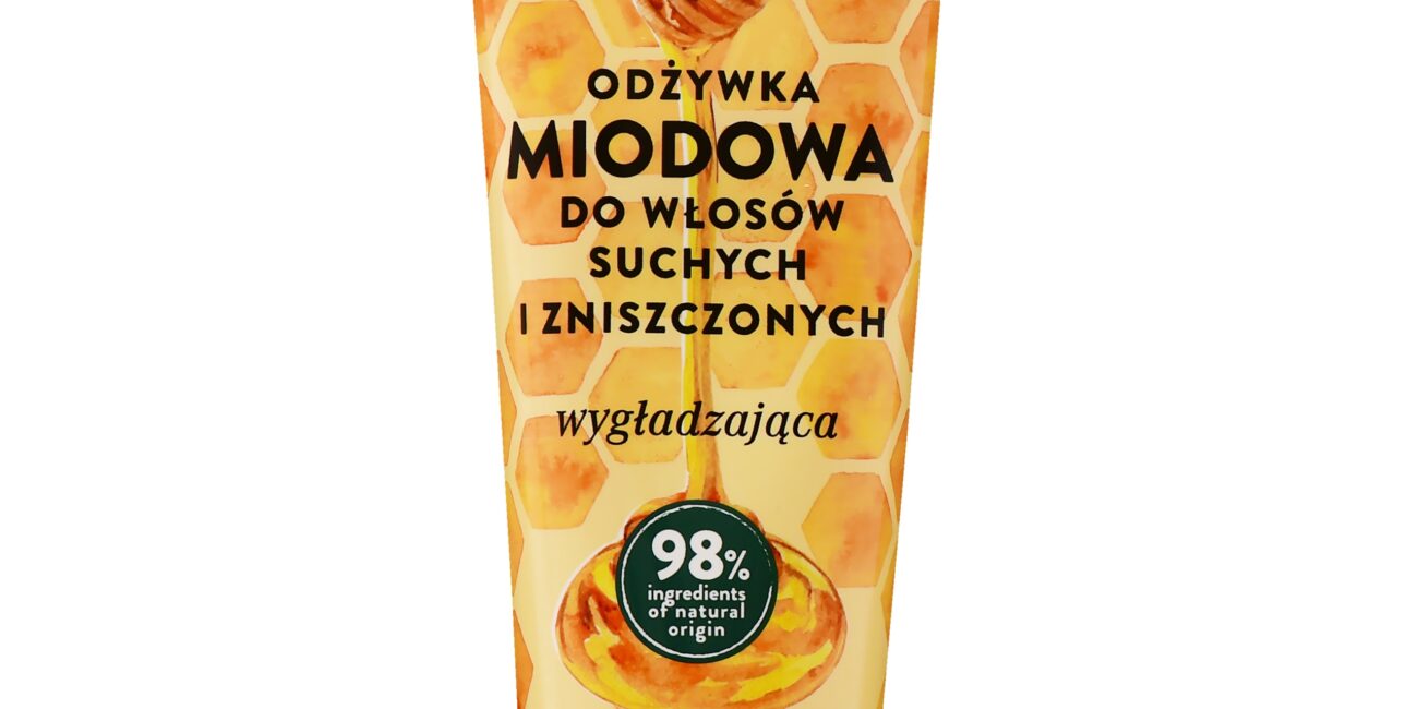 Barwa Naturalna Miodowa – regenerująca odżywka miodowa do włosów suchych i zniszczonych, 200ml