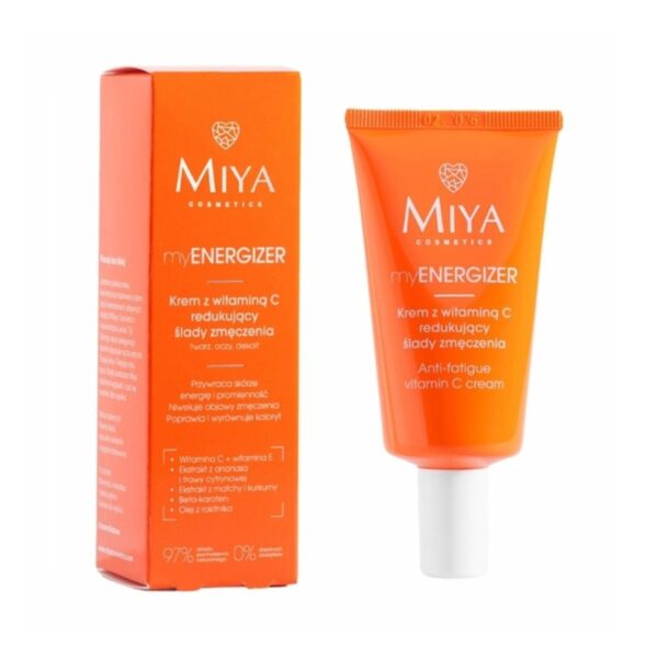 Miya Cosmetics Krem redukujący ślady zmęczenia z witaminą C