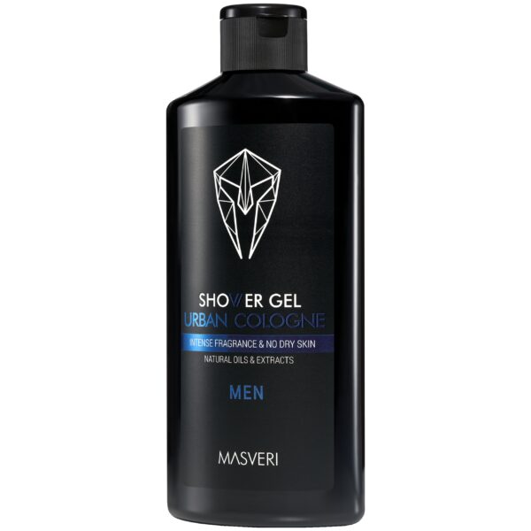 MASVERI Shower Gel Urban Cologne – żel pod prysznic dla mężczyzn, 300ml