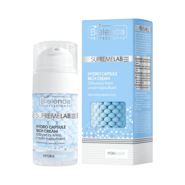 Supremelab Hydro Capsule Rich Cream, Odżywczy krem z nutrii-kapsułkami