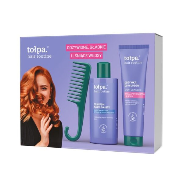 tołpa. hair routine zestaw tołpa hair routine z grzebieniem