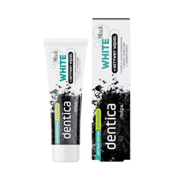 Tołpa Pasta do zębów z aktywnym węglem