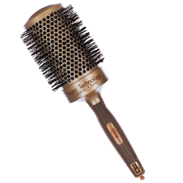 Poniks Szczotka DS465 – złota szczotka do stylizowania włosów, 65mm