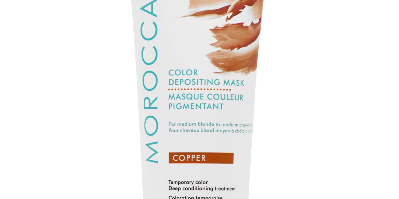 Moroccanoil Color Depositing Mask - arganowa maska koloryzująca do włosów, 200ml Copper | Miedziany