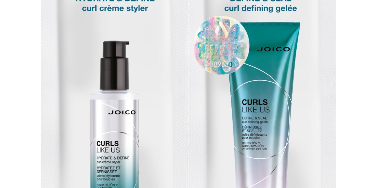 Zestaw próbek do loków JOICO Curls Like Us FOIL 15 ml