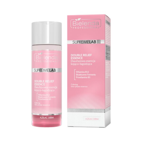 Supremelab Double Relief Essence Dwufazowa esencja kojąco-łagodząca