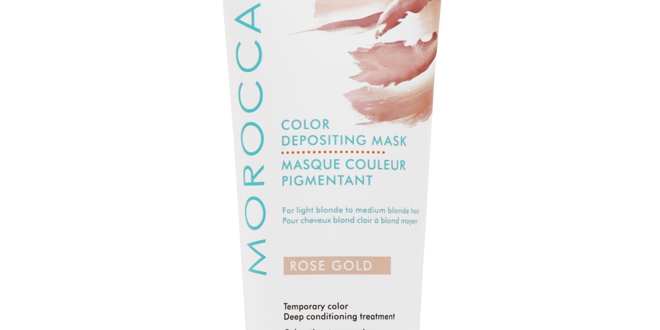 Moroccanoil Color Depositing Mask - arganowa maska koloryzująca do włosów, 200ml Rose Gold | Różowe Złoto