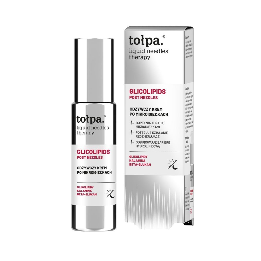tołpa. liquid needles therapy odżywczy krem po mikroigiełkach, glycolipids post needles, 50 ml