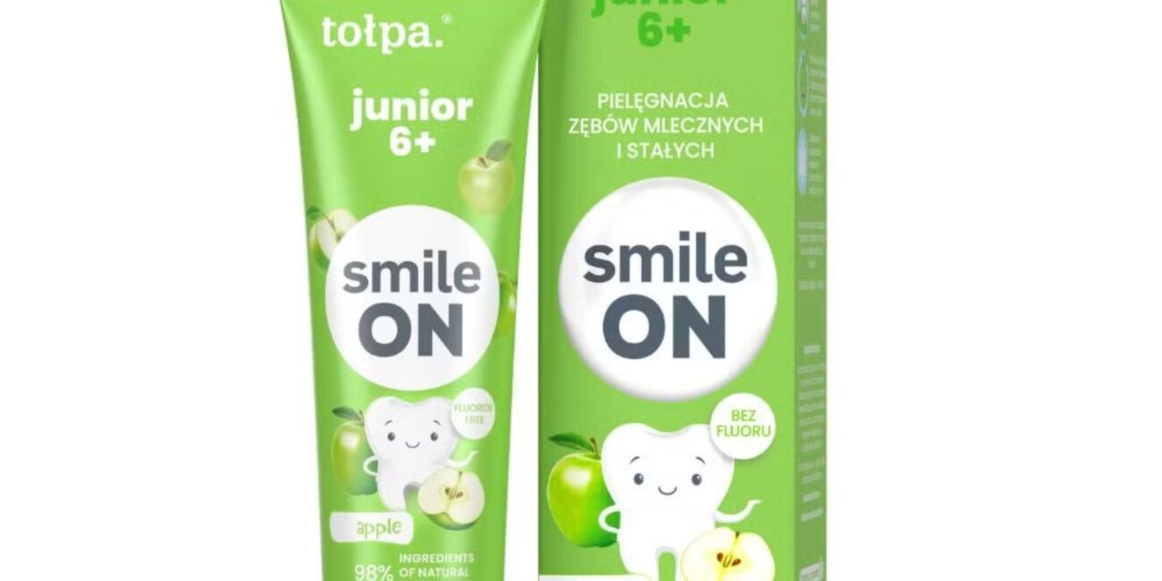 Tołpa Jabłkowa pasta do zębów dla dzieci 6+