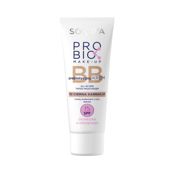 Soraya Prebiotyczny BB krem, 02 ciemna karnacja