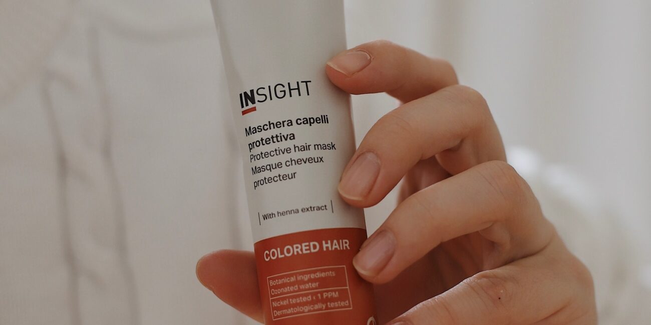 INSIGHT COLORED HAIR MASK - Maska ochronna do włosów farbowanych 75ml
