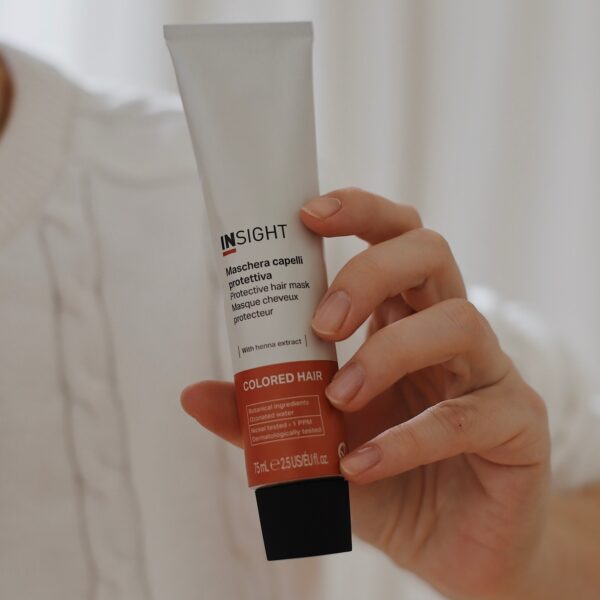 INSIGHT COLORED HAIR MASK - Maska ochronna do włosów farbowanych 75ml