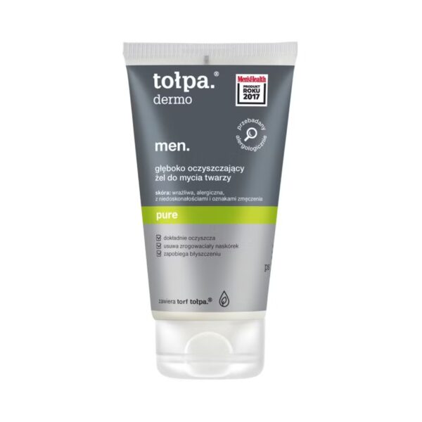 Tołpa Głęboko oczyszczający żel do mycia twarzy z peelingiem