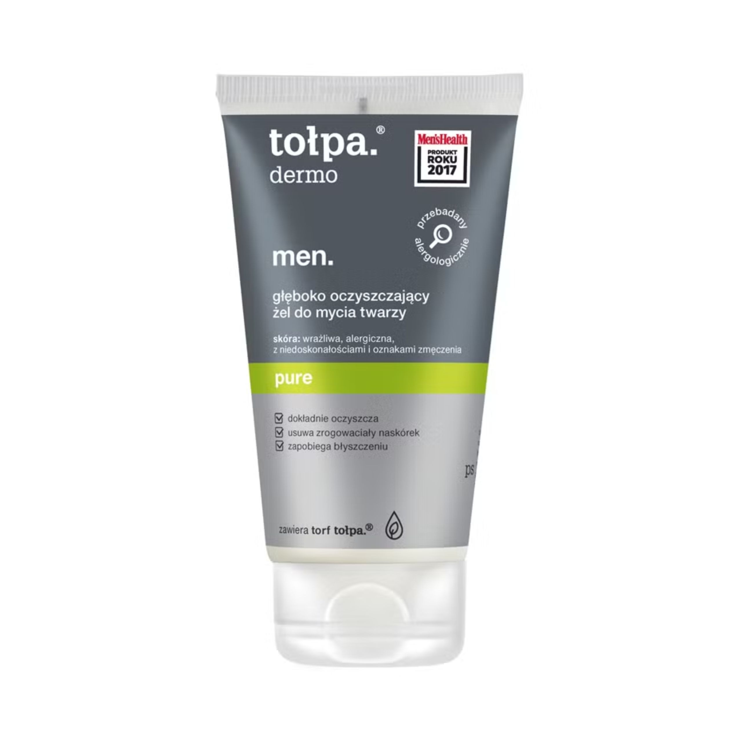 Tołpa Głęboko oczyszczający żel do mycia twarzy z peelingiem