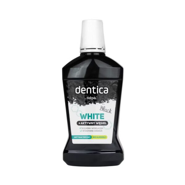 Tołpa Płyn do higieny jamy ustnej z aktywnym węglem