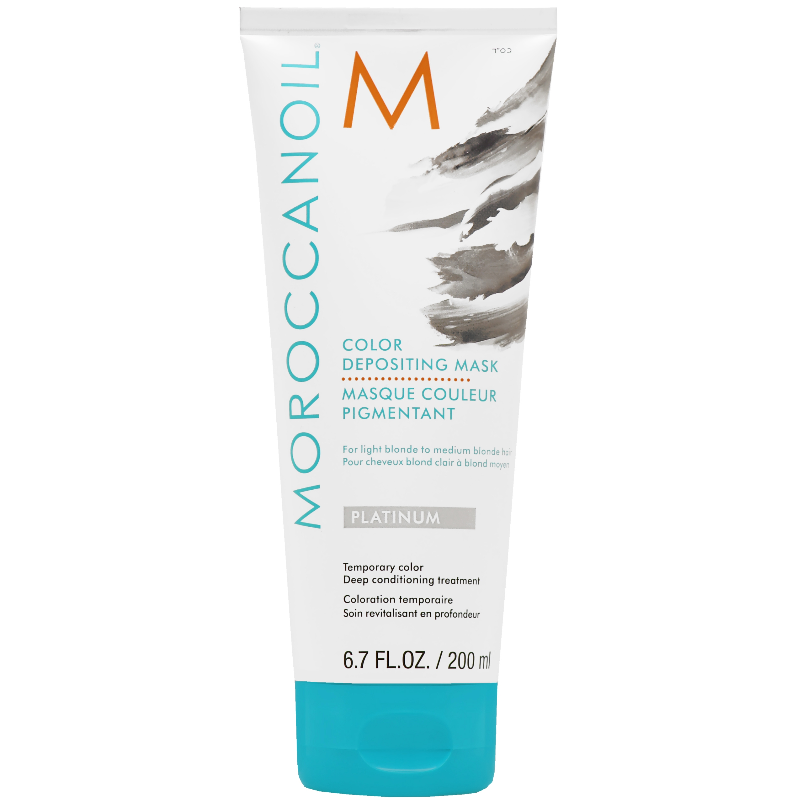 Moroccanoil Color Depositing Mask - arganowa maska koloryzująca do włosów, 200ml Platinum | Platynowy