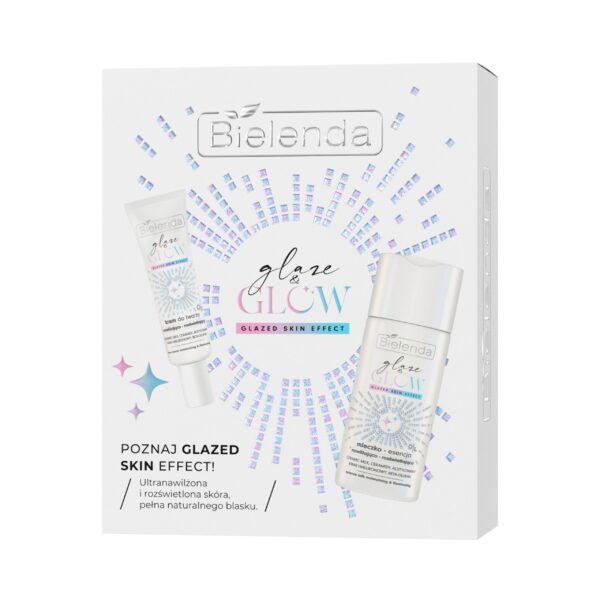 Bielenda Zestaw Bielenda Glaze & Glow glazed skin effect