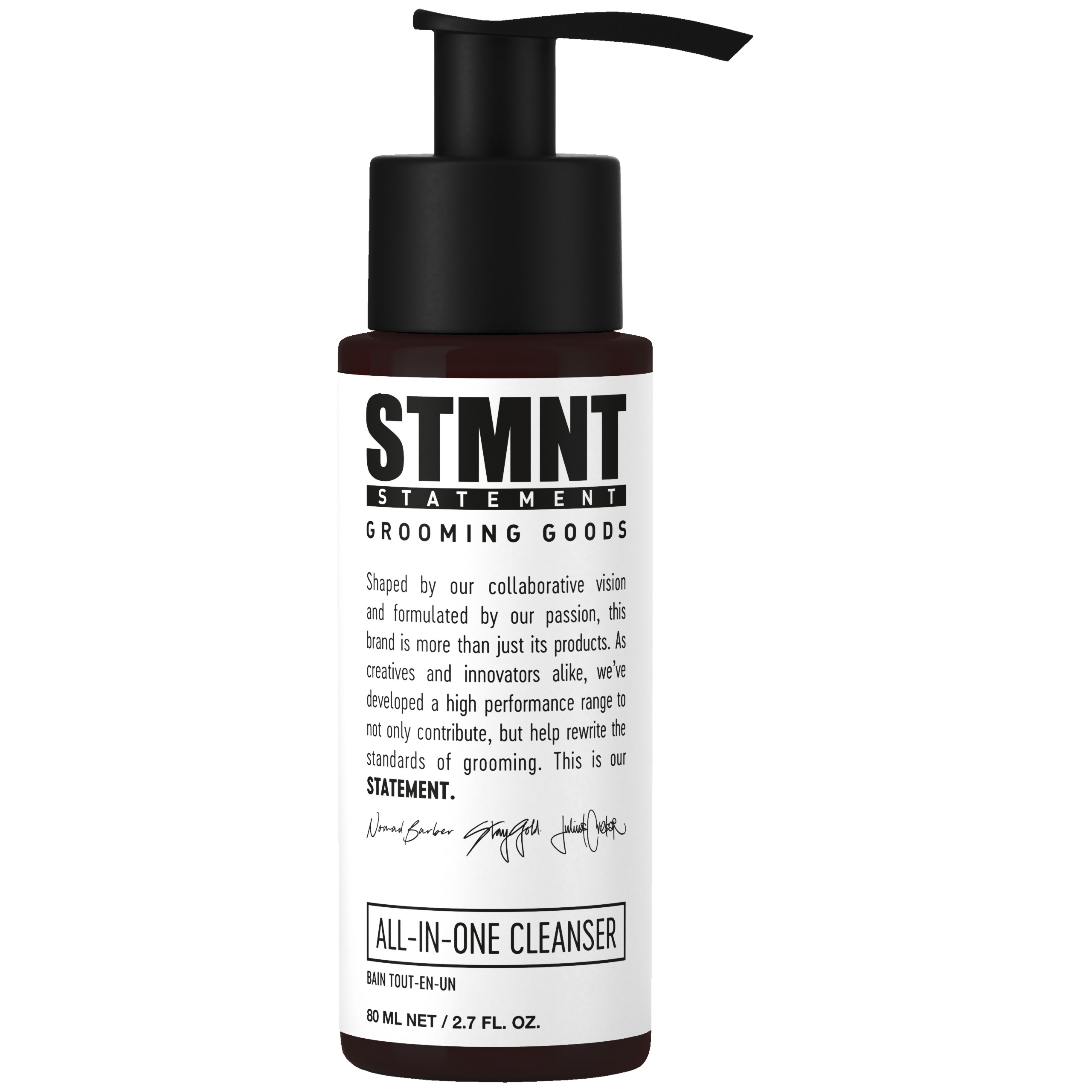 STMNT All-In-One Cleanser – wielofunkcyjny szampon do włosów, ciała i brody 80ml