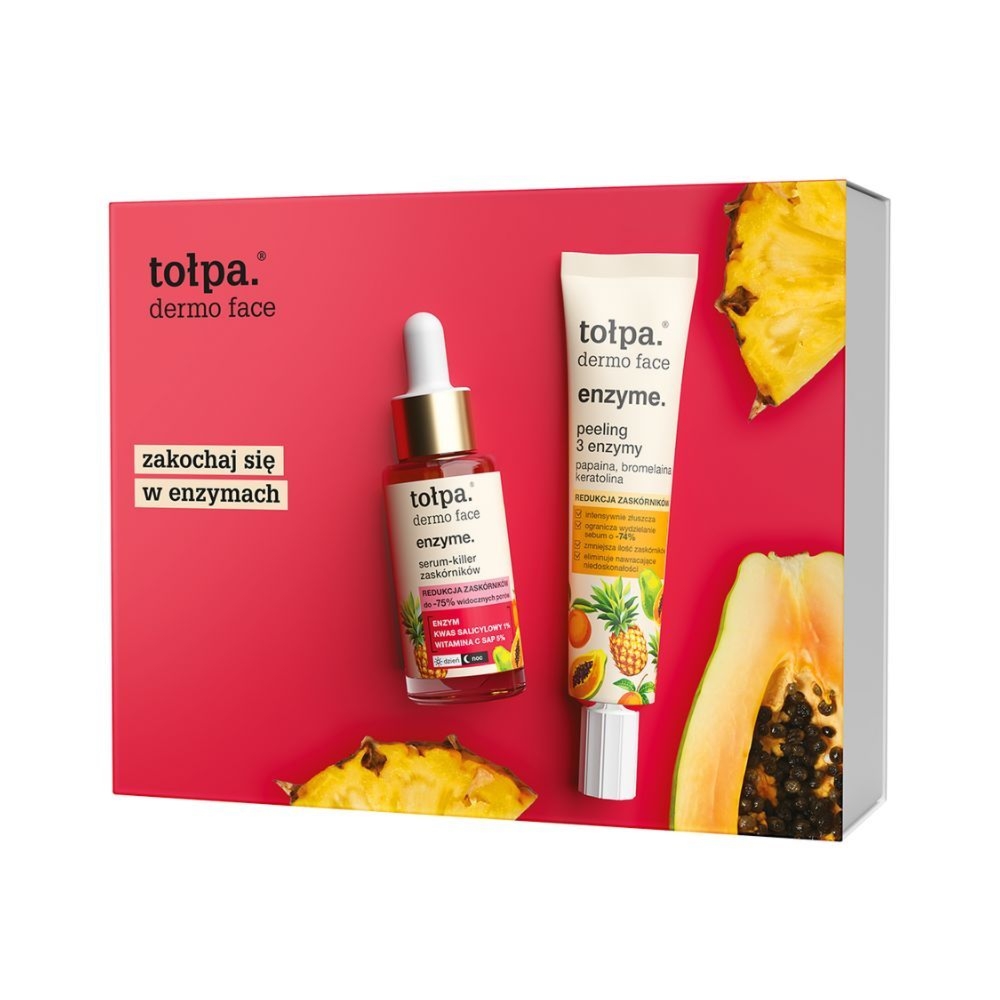 tołpa. enzyme. zestaw tołpa. dermo face enzyme.
