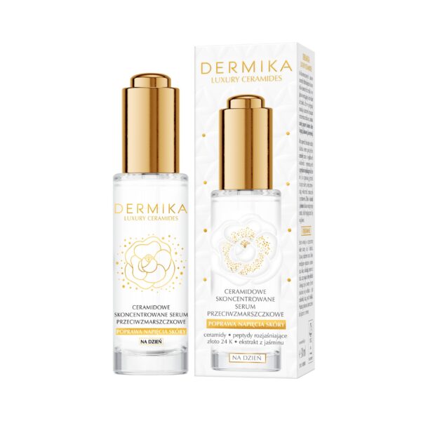 Dermika Ceramidowe serum – esencja odmładzająca wygląd skóry, na noc