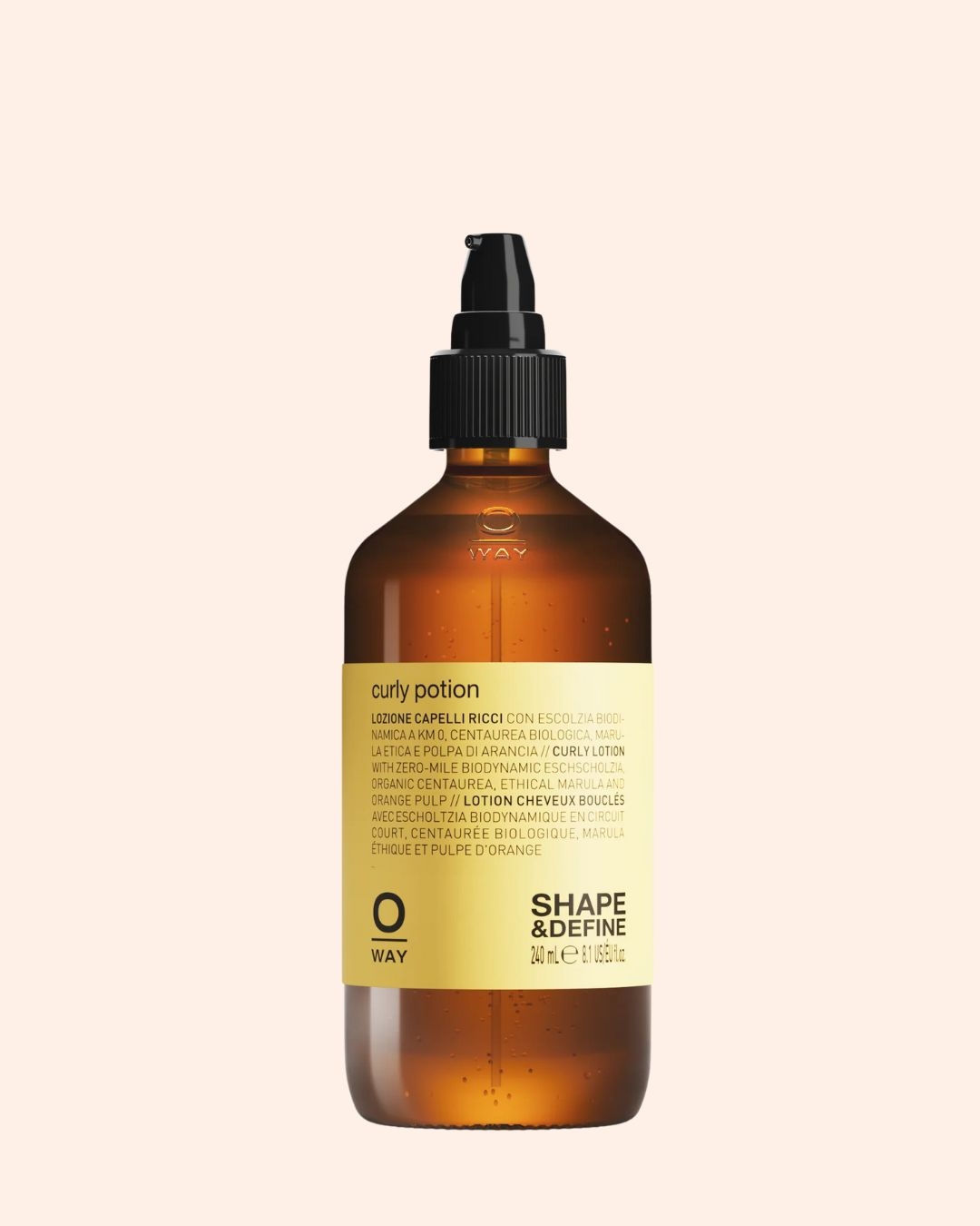 Oway Curly Potion – naturalny stylizator do loków i fal bez obciążania 240ml